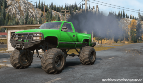 SnowRunner Car Mod: K1500 Ultra Cummins Swap V1.2 (Featured)