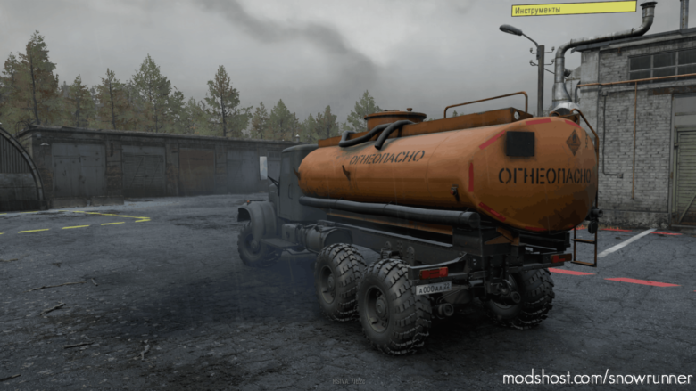 SnowRunner Mod: Kraz 255 Truck 1.3.2 Beta (Featured)