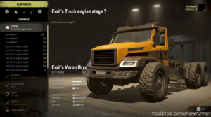 SnowRunner Mod: Emil’s Voron Grad Truck (Image #2)