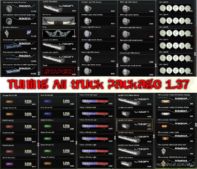 ETS2 Part Mod: Tuning ALL Truck Package 1.37 (Image #2)