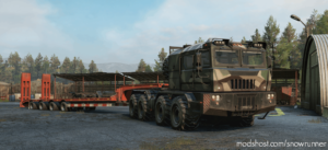 SnowRunner Truck Mod: Kolob 74760 Attachments & LOW Saddle Trailers (Image #3)