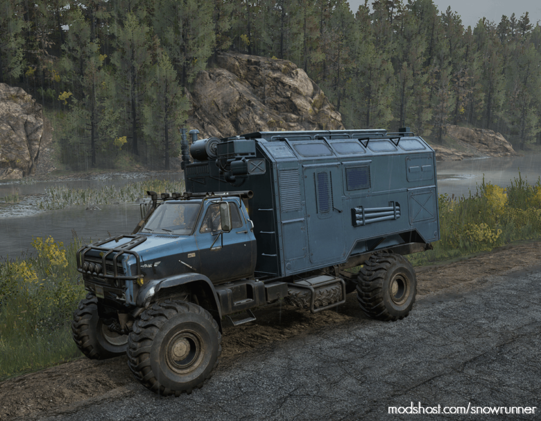 SnowRunner Mod: Grizzly C70 Truck V1.1 (Featured)