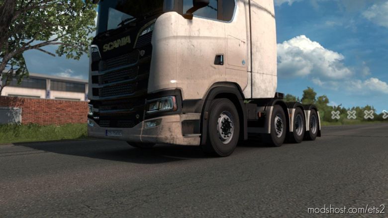 ETS2 Scania Mod: Dirty Skin For Scania (Featured)