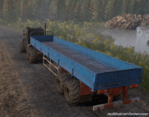 SnowRunner Mod: Offroad Sideboard Semitrailer (Featured)