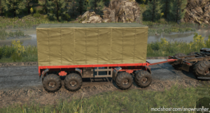 SnowRunner Mod: Offroad Flatbed Special Trailer (Featured)