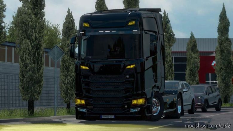 ETS2 Mercedes-Benz Part Mod: Yellow Light Trucks Standalone (Featured)