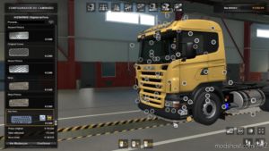 ETS2 Scania Part Mod: Compatibility HS Schoch For RJL ALL Mods 1.37 (Image #2)