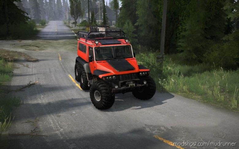 MudRunner Car Mod: Trekol Mod (Featured)