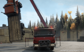 SnowRunner Addon Mod: Azov 73210 US Crane (Upgraded) And Suspension Lift V1.1.0 (Image #3)