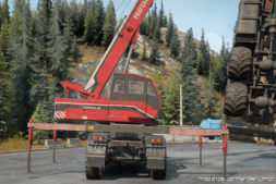 SnowRunner Addon Mod: Azov 73210 US Crane (Upgraded) And Suspension Lift V1.1.0 (Image #4)