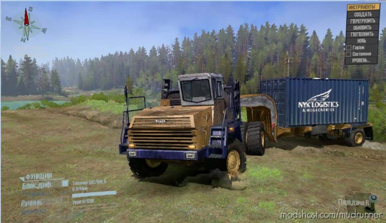 MudRunner Mod: Belaz 7540 Truck V2 (Featured)