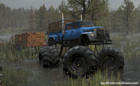 SnowRunner Car Mod: International Loadstar 1700 Monster Truck V1.0.1 (Image #4)