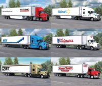 ATS Mod: SCS 53FT Trailer Skinpack V1.2.5 (Image #2)