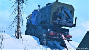 SnowRunner Truck Mod: Azov 42-20 Antarctic XXL V1.0.2 (Image #2)