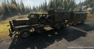 SnowRunner Addon Mod: Rear Crane And NEW Vehicle Add-Ons V1.1.0 (Image #4)