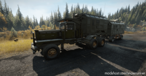 SnowRunner Addon Mod: Rear Crane And NEW Vehicle Add-Ons V1.1.0 (Image #8)