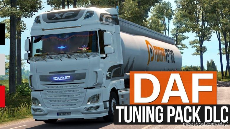 ETS2 DAF Part Mod: XF Tuning Pack 1.37 (Featured)