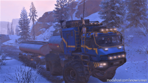 SnowRunner Truck Mod: Azov 42-20 Antarctic XXL V1.0.3 (Image #3)