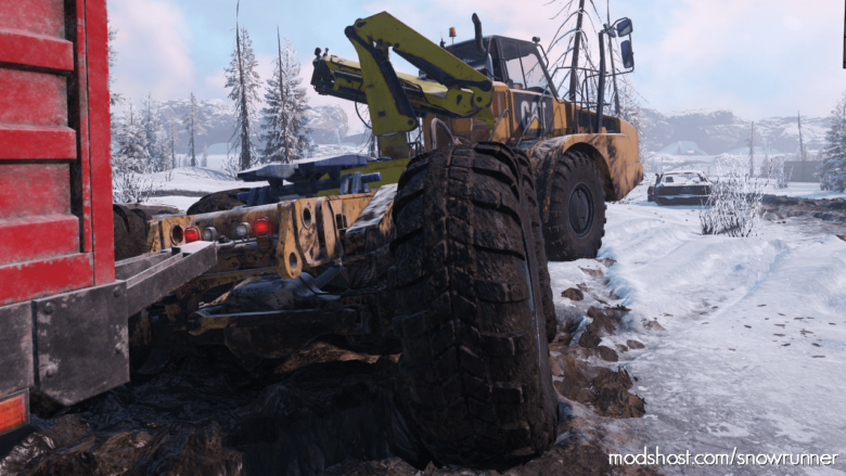 SnowRunner Truck Mod: Azmadan1981’s CAT 745C Modification (Featured)