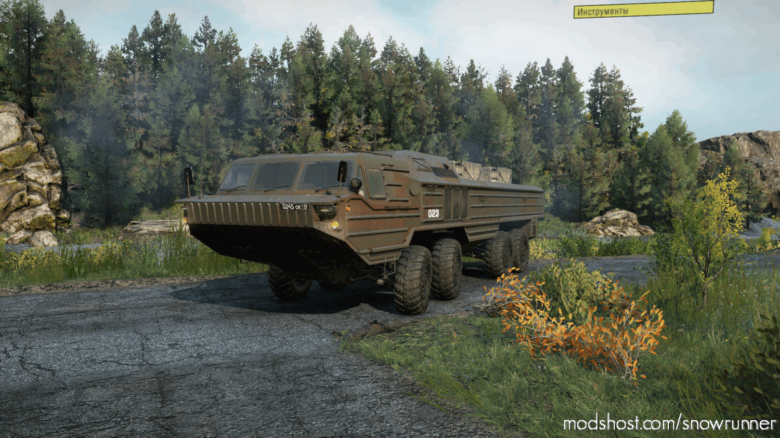 SnowRunner Vehicle Mod: BAZ-6944 V1.1.1 (Featured)