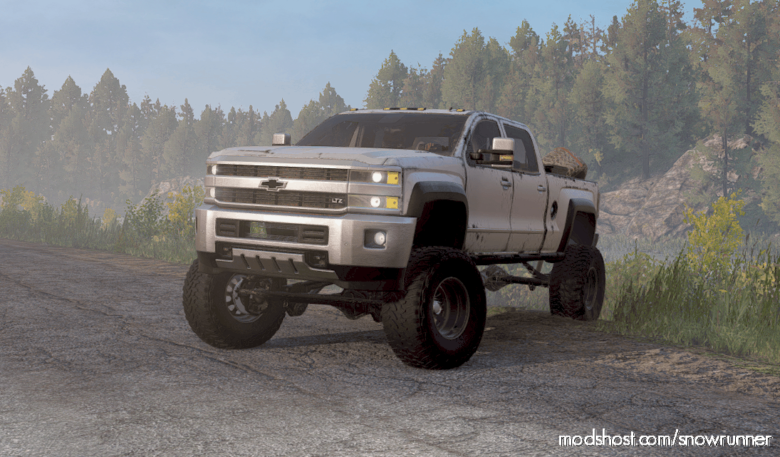 SnowRunner Car Mod: Chevrolet Duramax Roro Customs V1.5 (Featured)