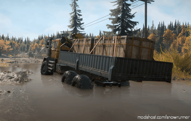 SnowRunner Mod: Royal BM18 Truck (Featured)