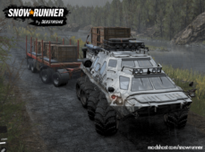 SnowRunner Vehicle Mod: Gaz-59037A (TUZ 420 Drst ANT Float) (Image #5)