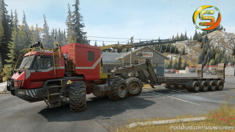 SnowRunner Truck Mod: Azov 4220 Antarctic (Featured)