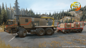 SnowRunner Truck Mod: Azov 4220 Antarctic (Image #3)