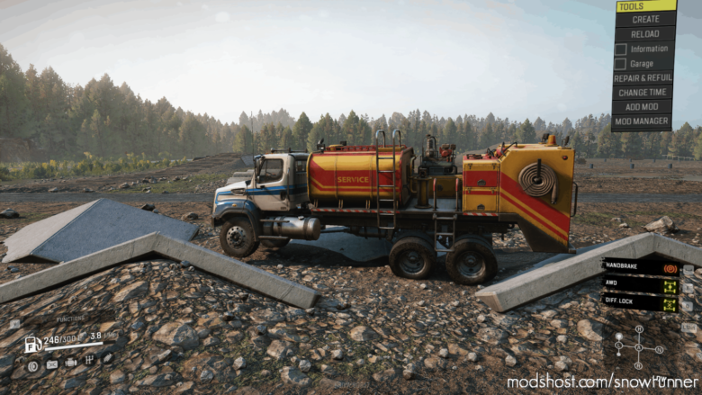 SnowRunner Mod: Tuned Suspensions – US Truck Pack (Featured)