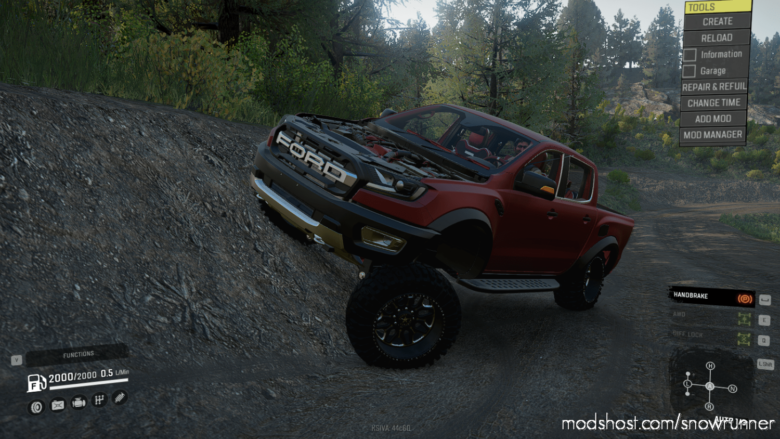 SnowRunner Car Mod: 2019 Ford Ranger Raptor (Featured)