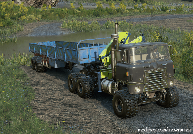 SnowRunner Truck Mod: Emil’s International Transtar 4070A (Featured)