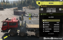 SnowRunner Mod: The Most Capacity Of Fuel, Repairs, Wheel V1.0 (Image #4)