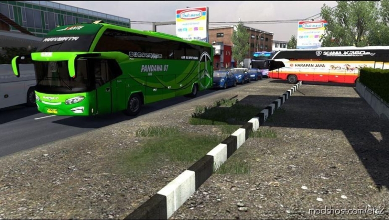 ETS2 MAN Mod: Busses In Traffic Pack V2.7.1 By FPS & Ryzen 1.37.X (Featured)