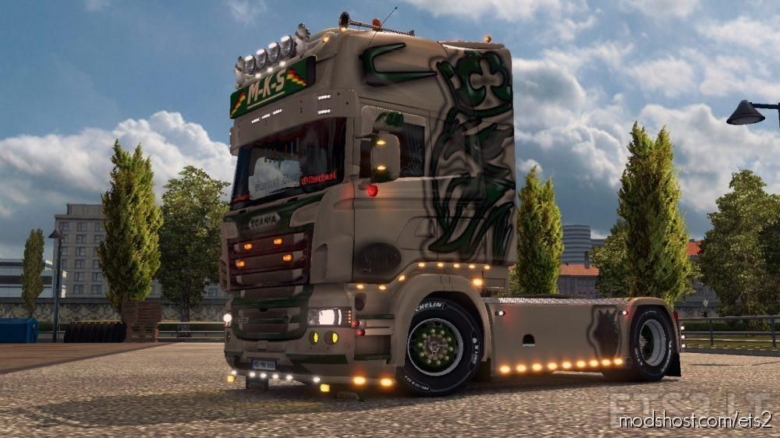 ETS2 Scania Truck Mod: RJL 2.2.6 Real Windows Work 1.37 (Featured)