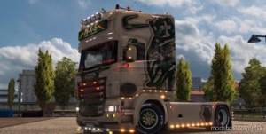 ETS2 Scania Truck Mod: RJL 2.2.6 Real Windows Work 1.37 (Image #2)