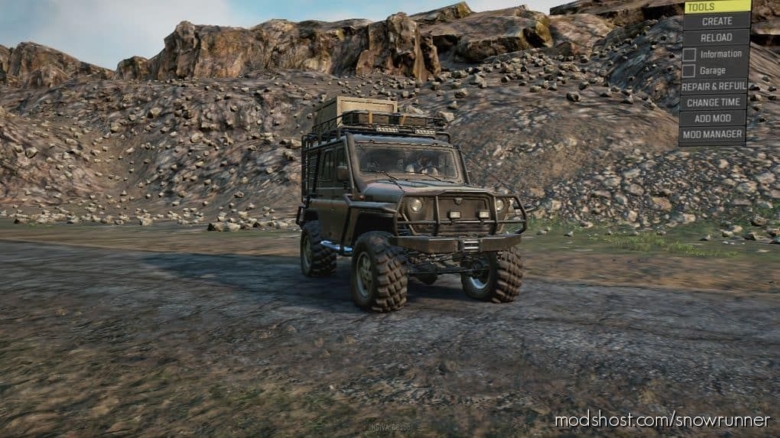 SnowRunner Car Mod: Khan 39 Sarge V1.1 (Featured)