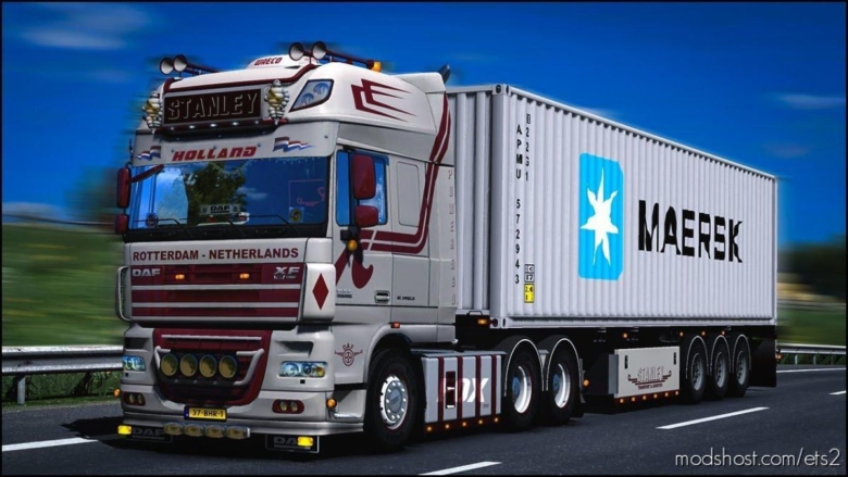 ETS2 DAF Truck Mod: XF 105 By Stanley 1.37 (Featured)