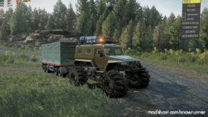 SnowRunner Car Mod: YAR87 4 Wheel Crawler V1.1 (Featured)