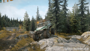 SnowRunner Car Mod: YAR87 4 Wheel Crawler V1.1 (Image #5)