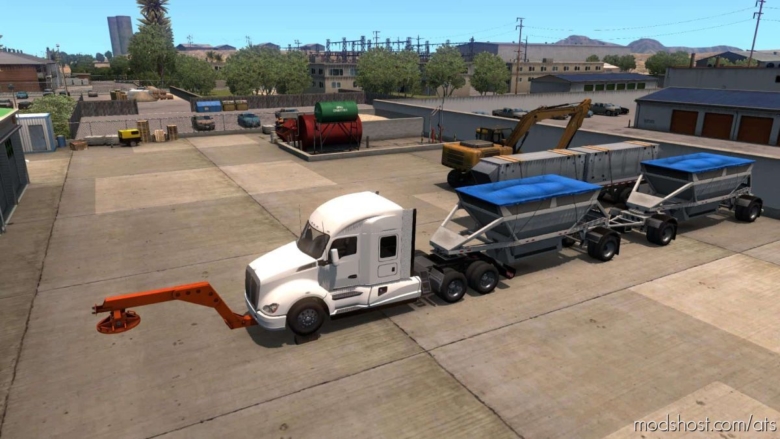 ATS Mod: TOW Truck Broken Trailer 1.37 (Featured)