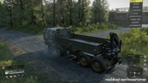 SnowRunner Addon Mod: Azov 5319 Minicrane V0.9.0 (Image #2)