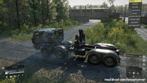 SnowRunner Addon Mod: Azov 5319 Minicrane V0.9.0 (Image #3)