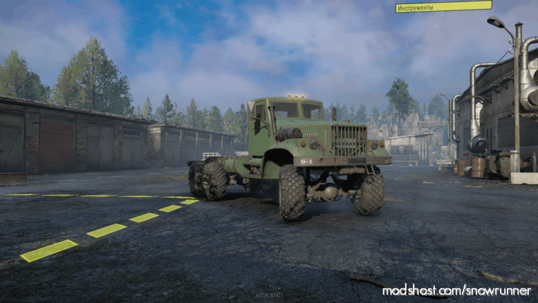 SnowRunner Truck Mod: Kraz 255 V2.3.3 (Featured)