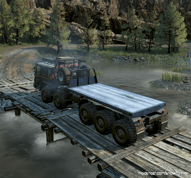 SnowRunner Truck Mod: Azov 73210 Overhauled V1.2 (Featured)