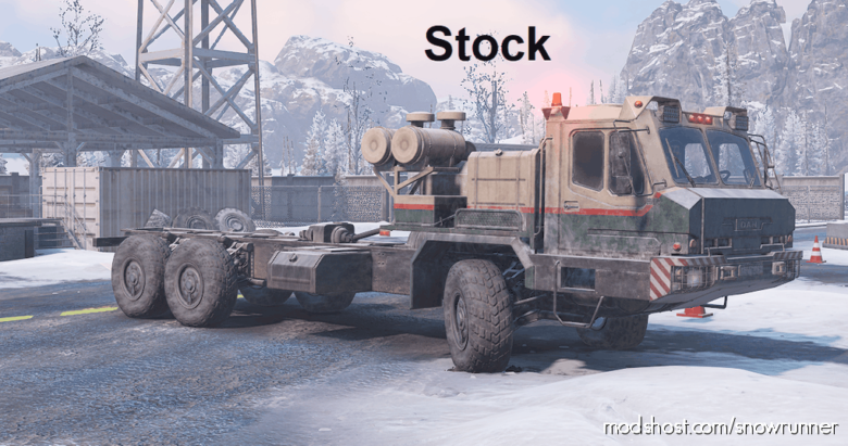 SnowRunner Truck Mod: DAN 96320 Improved V3.0.0 (Featured)