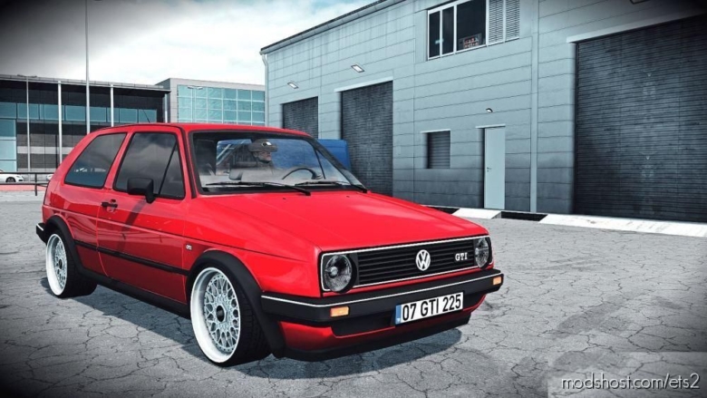 ETS2 Car Mod: Volkswagen Golf GTI MK2 (Featured)