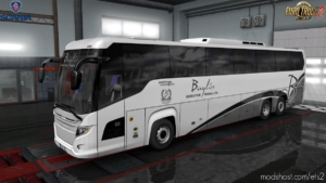 ETS2 Scania Mod: NEW Scania Touring BUS + Interior V1.6 1.37.X (Image #5)