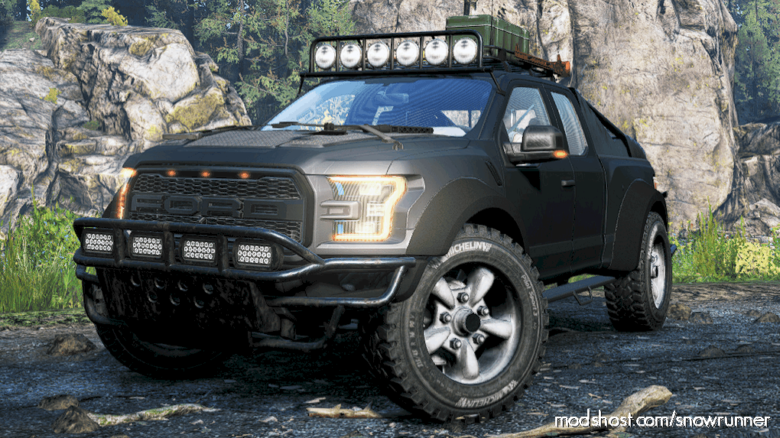 SnowRunner Car Mod: Ford F150 Raptor 2017 V1.3.2 (Featured)