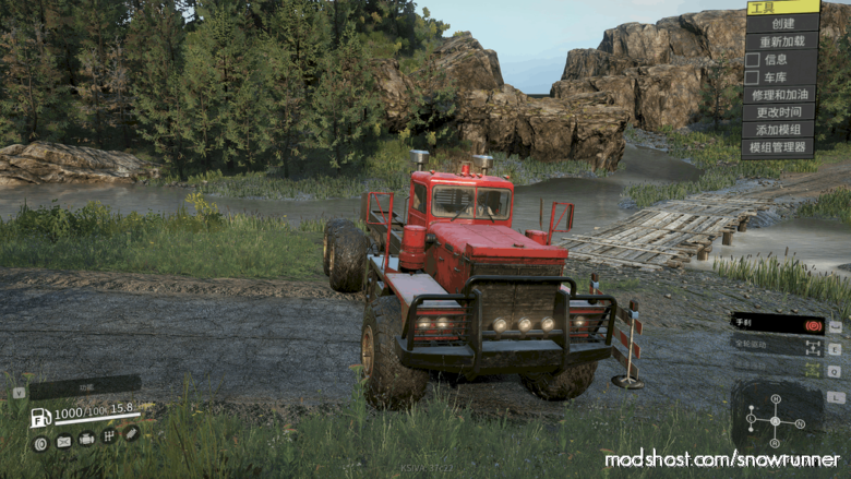 SnowRunner Truck Mod: Redfoxbilt-12U V1.2 (Featured)